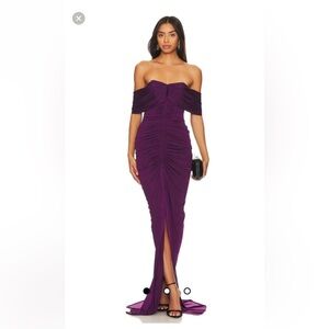 Yayura Tiara gown in Grape/ UK 8, Small